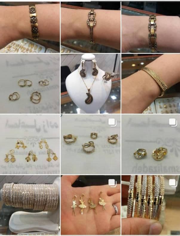 گالری طلا فروشی عیسی اسماعیل زاده در رحیم آباد رودسر