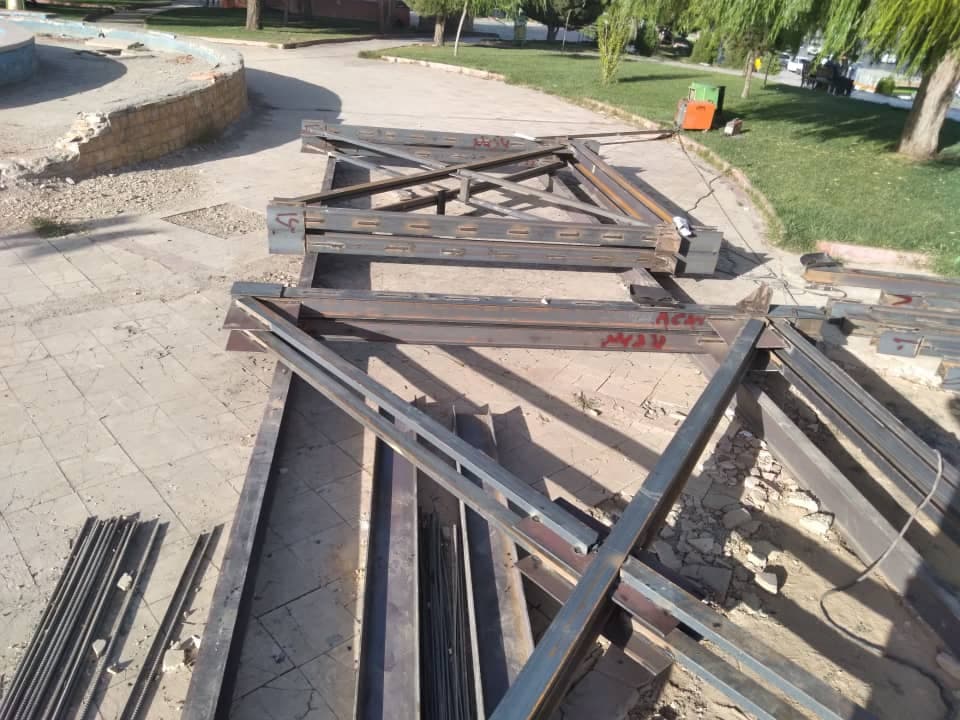 جوشکاری اسکلت سازان سورنی در کرمانشاه