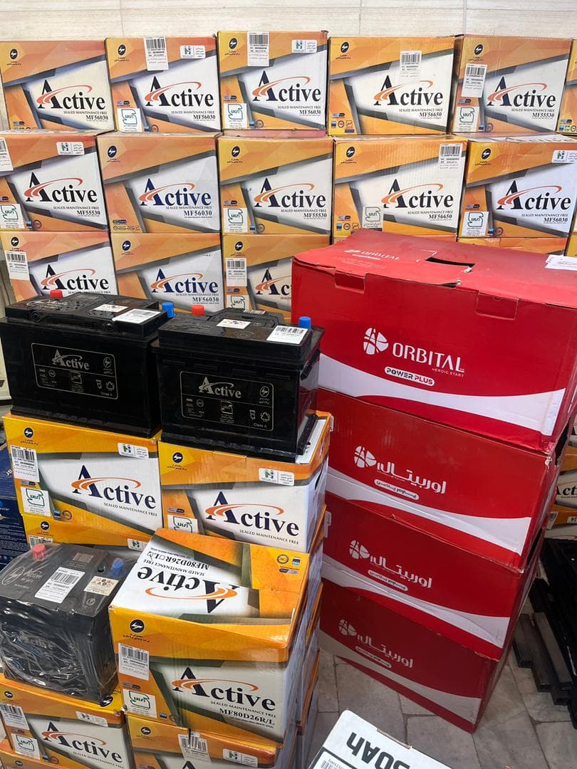 فروش و نصب باطری کامیون و ماشین سنگین حسنی در زنجان