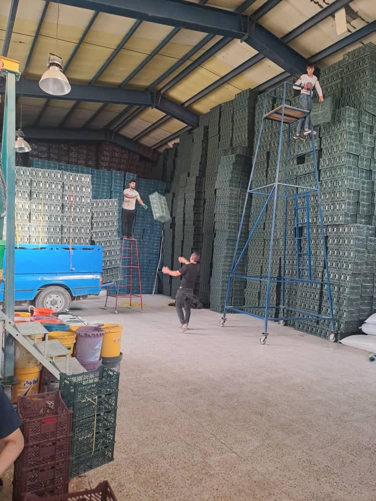 کارخانه سبد پلاستیکی حسین صفی در اهر