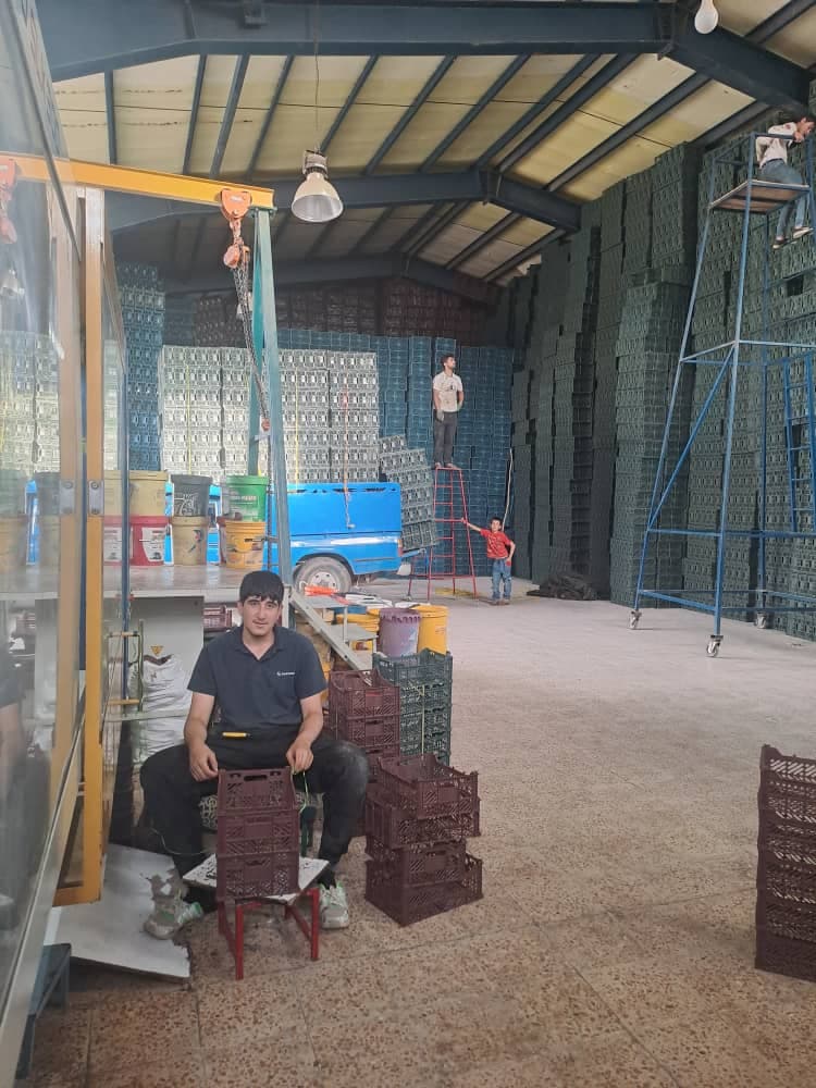 کارخانه سبد پلاستیکی حسین صفی در اهر