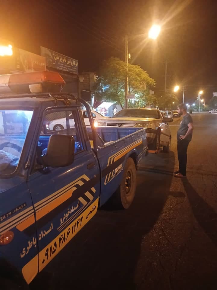 امدادخودرو و یدک کش شبانه روزی هاشمی در جاده گناباد به مشهد