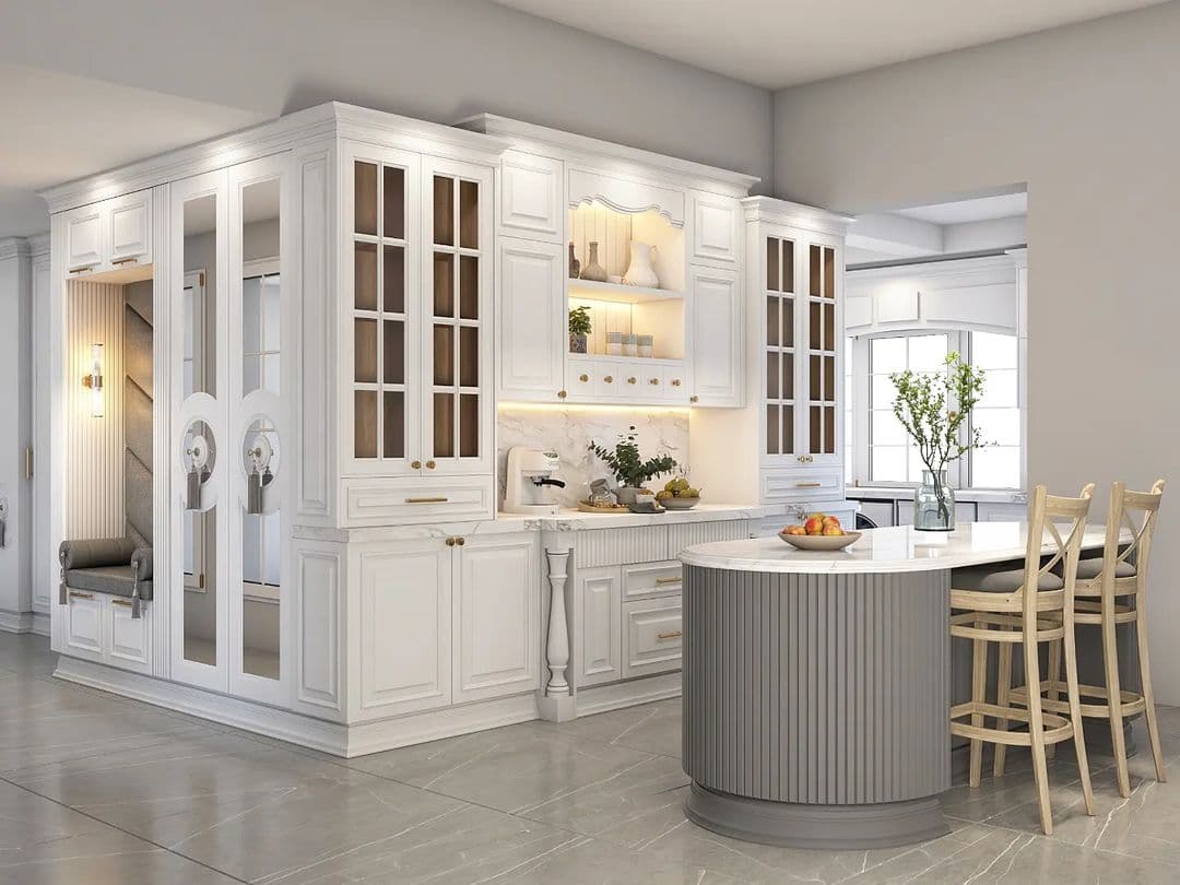 اجرای دکوراسیون کابینت سازی خانه برتر نمازی در تربت حیدریه