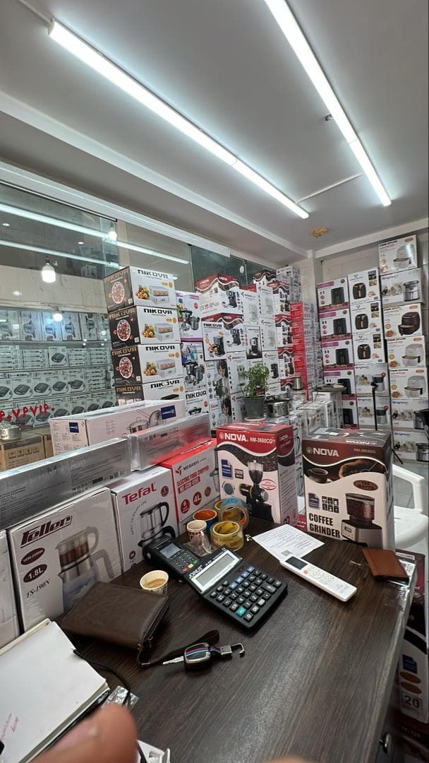 واردات و پخش لوازم خانگی جوهری در بندر گناوه