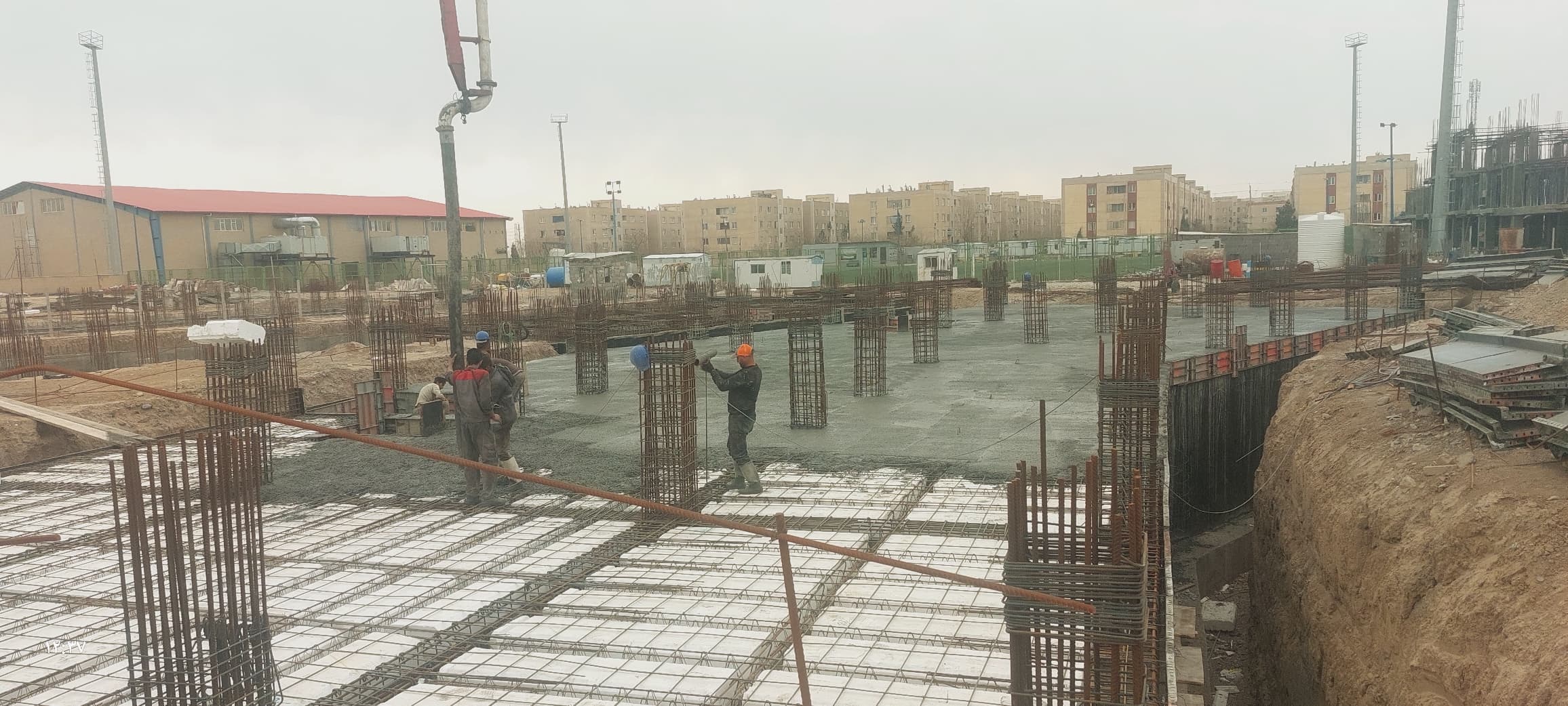 پیمانکاری بتنی برادران قاسمی در رامسر