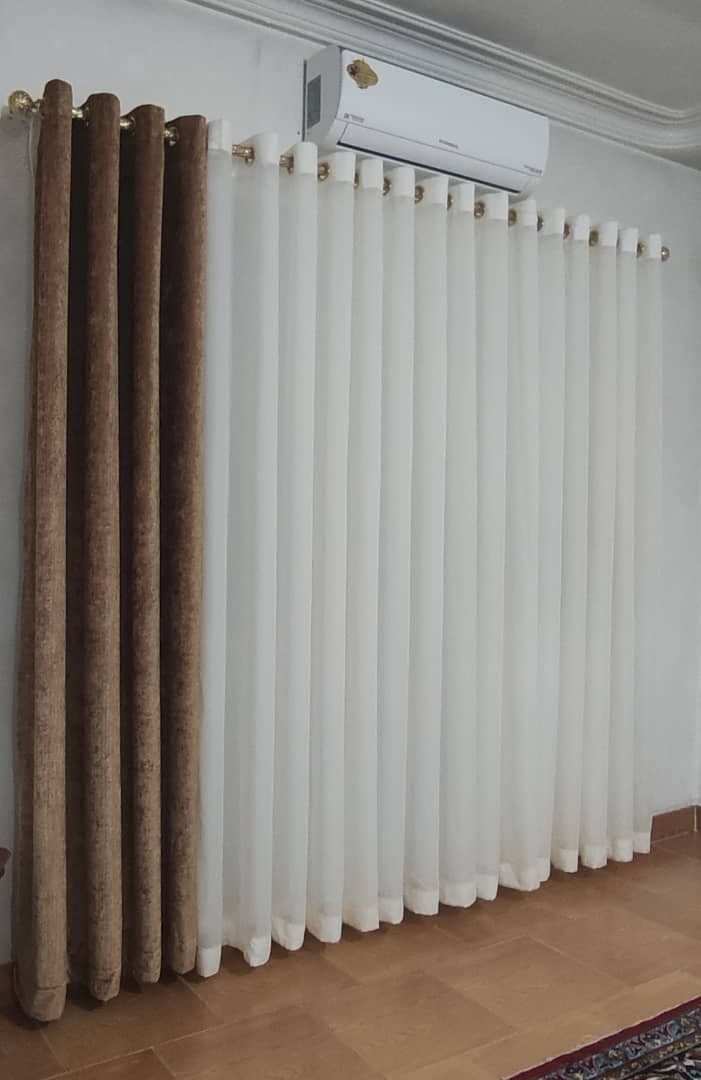 دوخت و نصب پرده پاپیون سیار در رشت