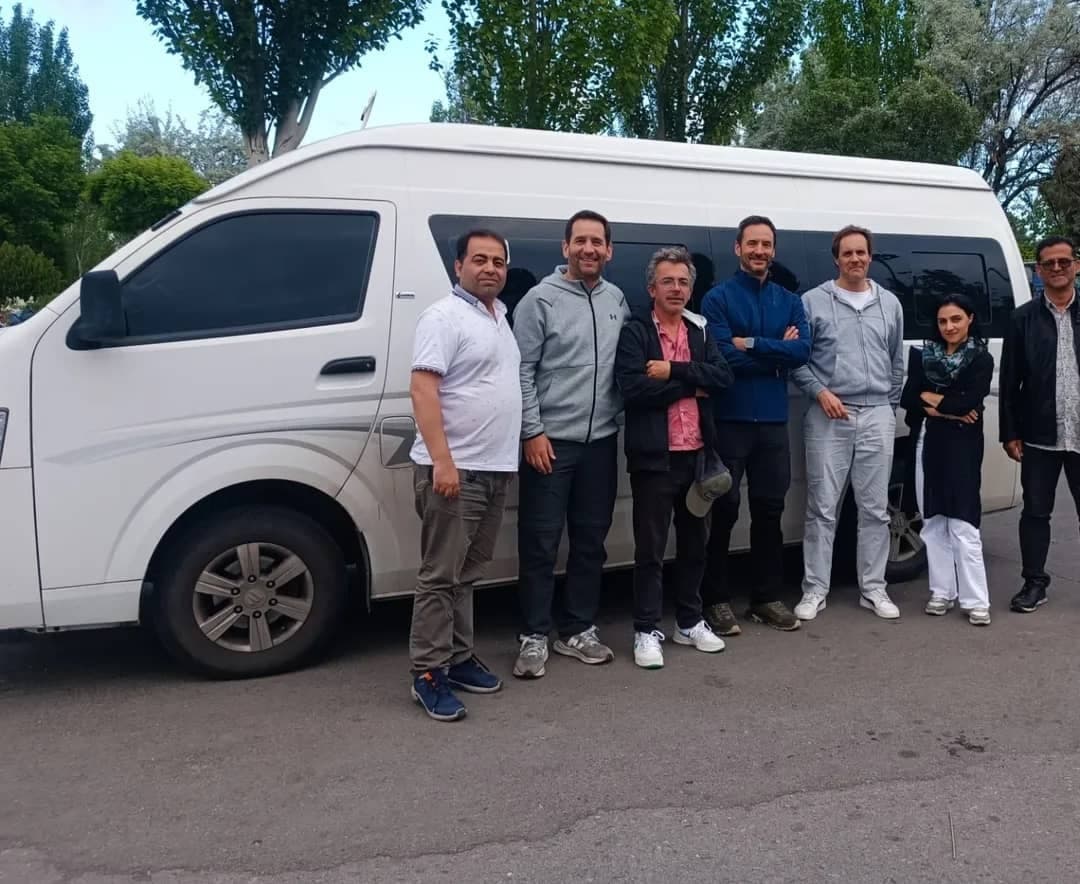 اجاره ون تشریفاتی ائلوین گشت در تبریز