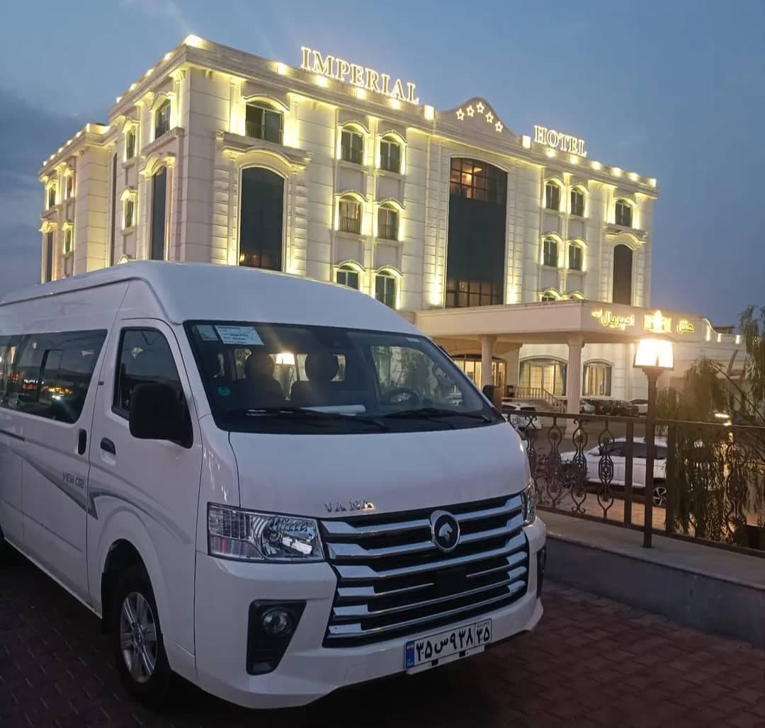 اجاره ون تشریفاتی ائلوین گشت در تبریز