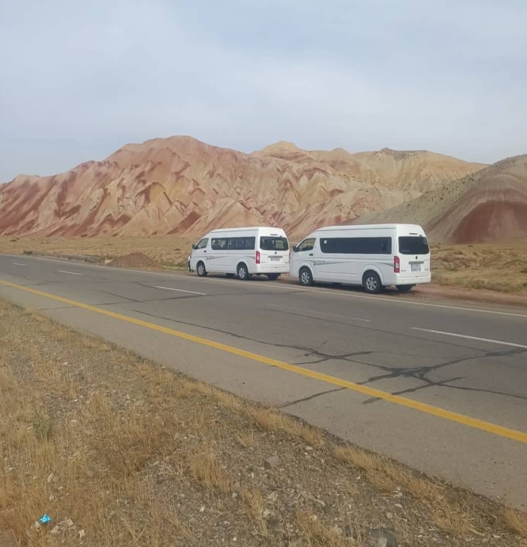 اجاره ون تشریفاتی ائلوین گشت در تبریز